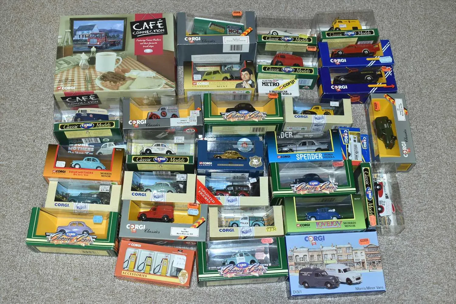 Vintage Corgi Toys diecast models