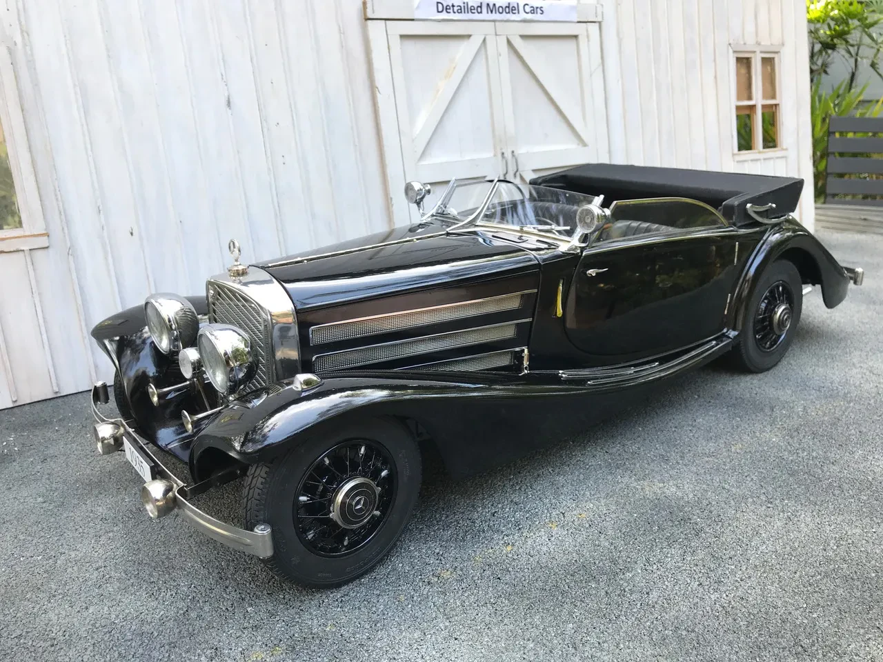 Modern diecast model with detailed interior