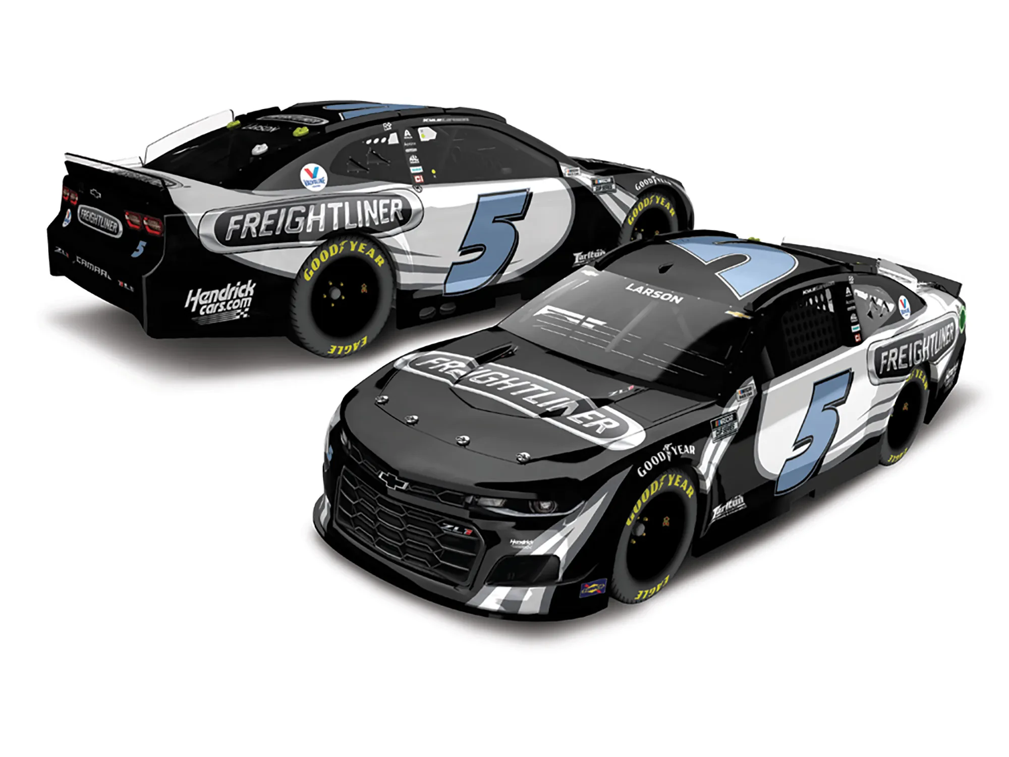Kyle Larson 1/64 diecast variations